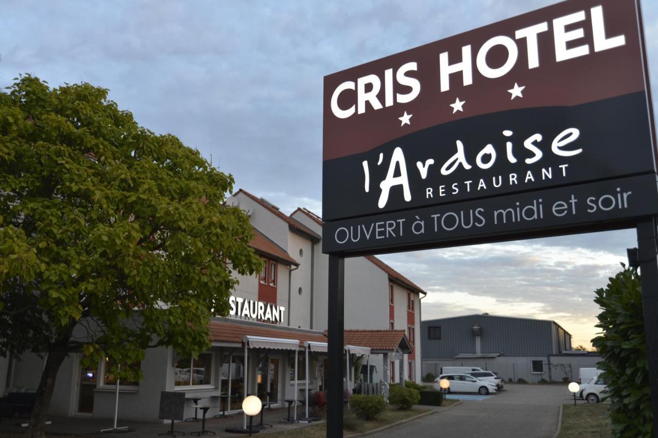 Logis Cris Hotel Et Restaurant, Lyon Sud-Est Corbas Экстерьер фото
