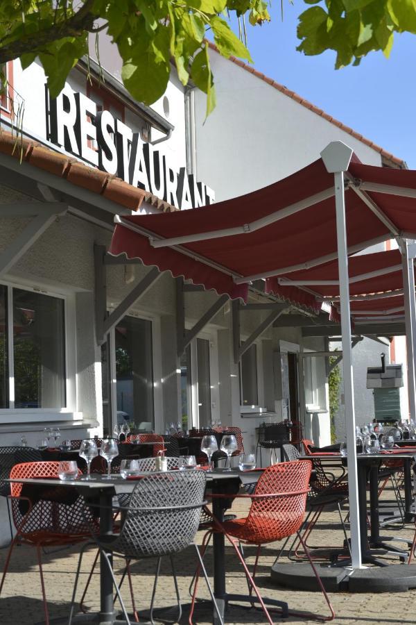 Logis Cris Hotel Et Restaurant, Lyon Sud-Est Corbas Экстерьер фото