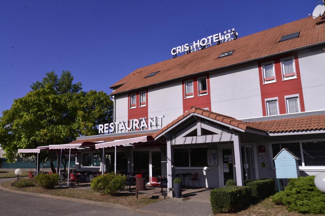 Logis Cris Hotel Et Restaurant, Lyon Sud-Est Corbas Экстерьер фото