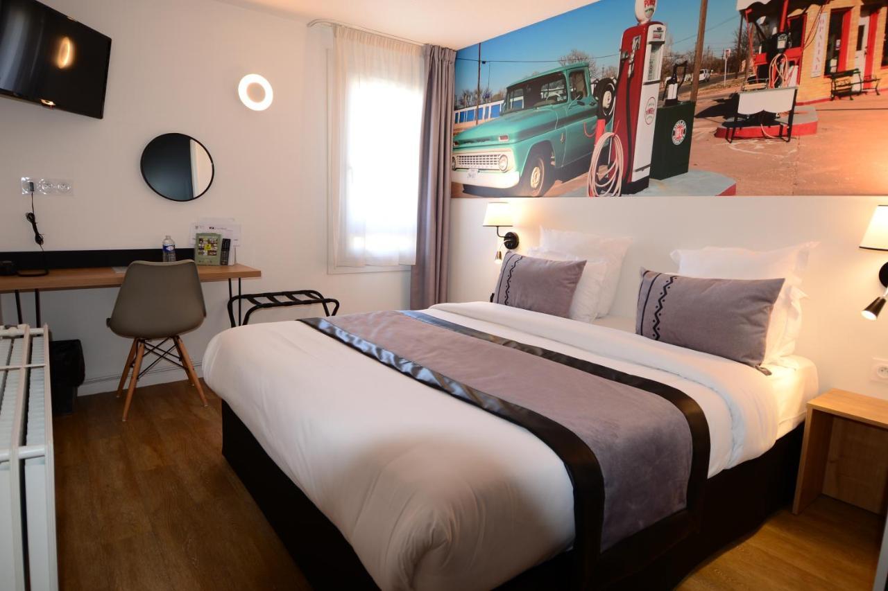 Logis Cris Hotel Et Restaurant, Lyon Sud-Est Corbas Экстерьер фото