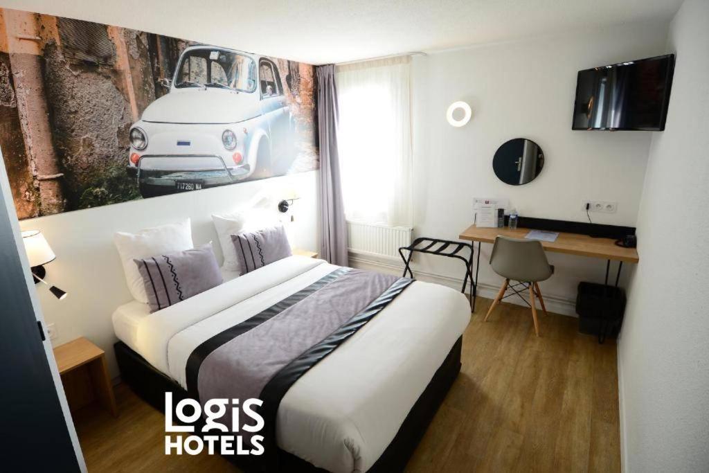 Logis Cris Hotel Et Restaurant, Lyon Sud-Est Corbas Экстерьер фото