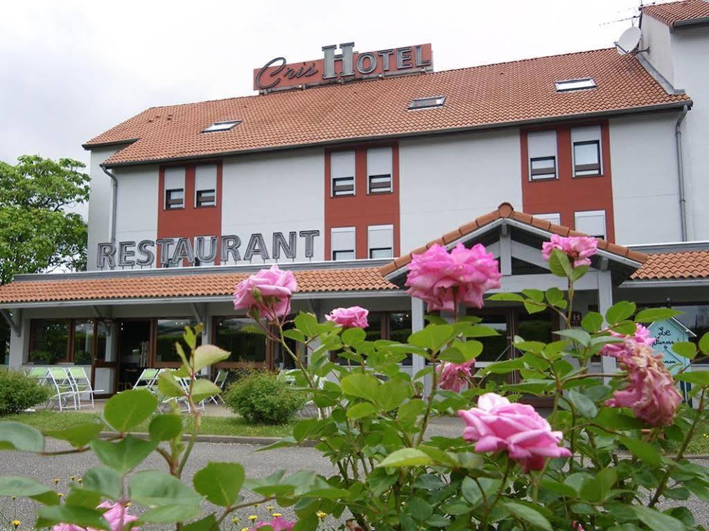 Logis Cris Hotel Et Restaurant, Lyon Sud-Est Corbas Экстерьер фото